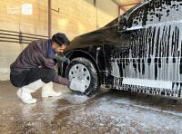 روشویی و نظافت داخل خودرو