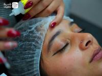 اکستنشن مژه + اکستنشن ابرو با بهترین متریال مصرفی