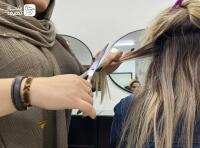 شنیون و براشینگ + کوتاهی و موخوره گیری