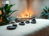 ماساژ درمانی + ماساژ سنگ داغ + ماساژ سوئدی