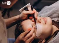 اکستنشن مژه + لیفت و لمینت مژه و ابرو به همراه آموزش