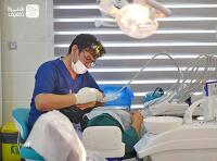 بلیچینگ با کیت های آمریکایی و جرمگیری دندان 2 فک