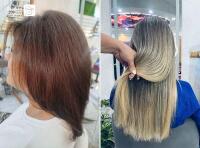 رنگساژ و ریشه گیری + فیس فرم و هدلایت + آمبره و سامبره به همراه آمورش تخصصی رنگ و لایت