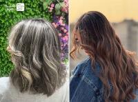 رنگساژ و ریشه گیری + فیس فرم و هدلایت + آمبره و سامبره به همراه آمورش تخصصی رنگ و لایت