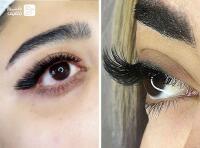 انواع اکستنشن مژه + لیفت و لمینت مژه و ابرو + آموزش