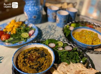 تخفیف ویژه برای منو سنتی شام خانه سنتی ماه منیر در شیراز