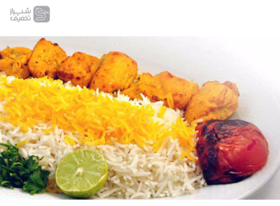 چلو هندی کباب جوجه مخصوص شاندیزی